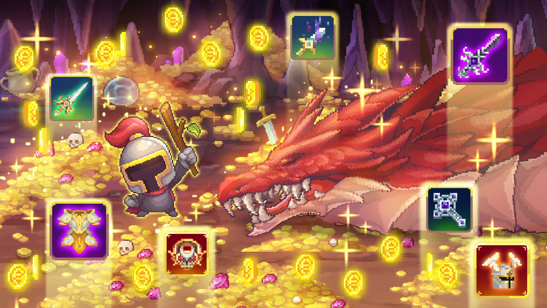 اسکرین شات 2 بازی Retro Hero Mr Kim : Idle RPG
