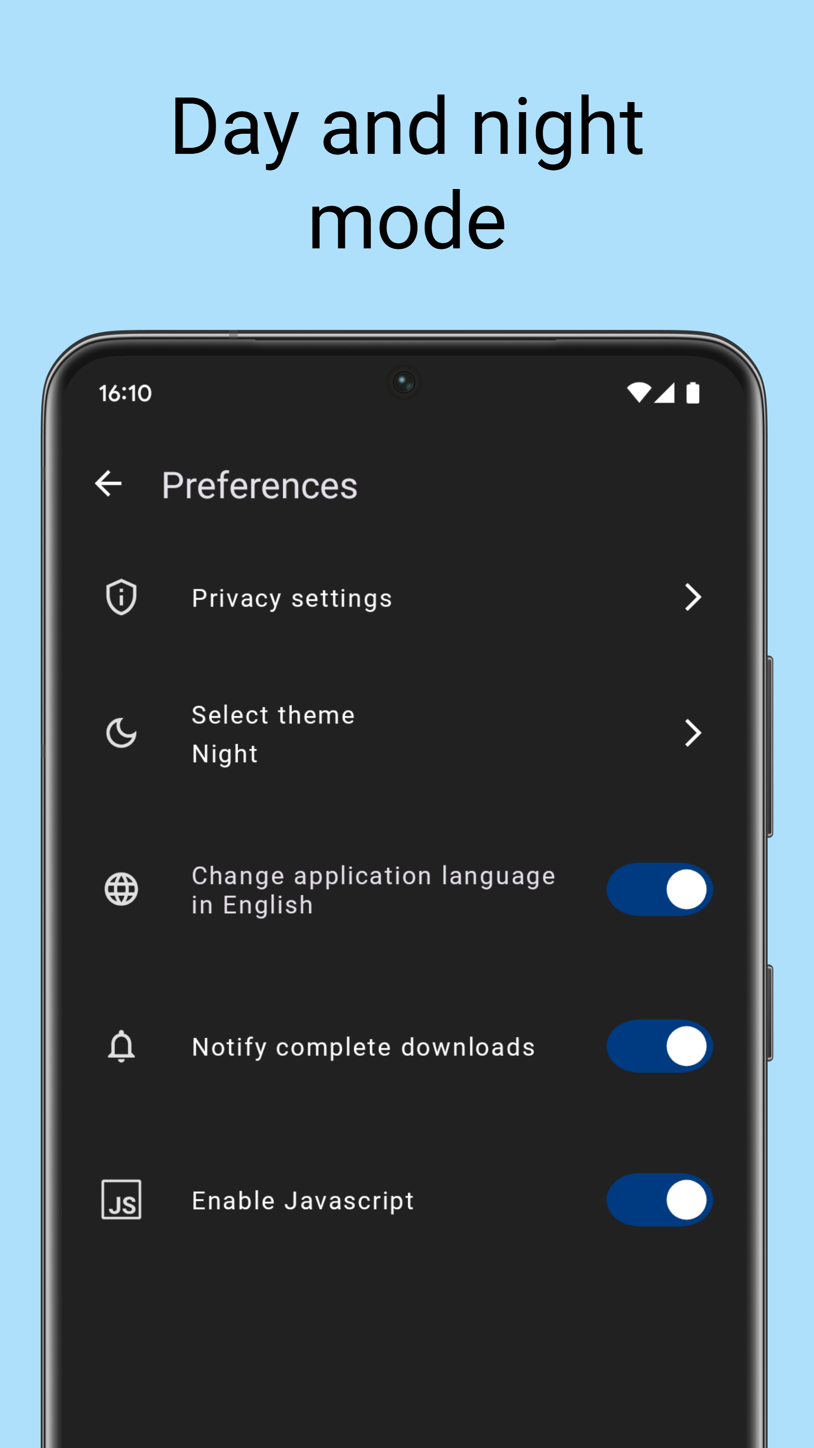 اسکرین شات 4 برنامه Download manager