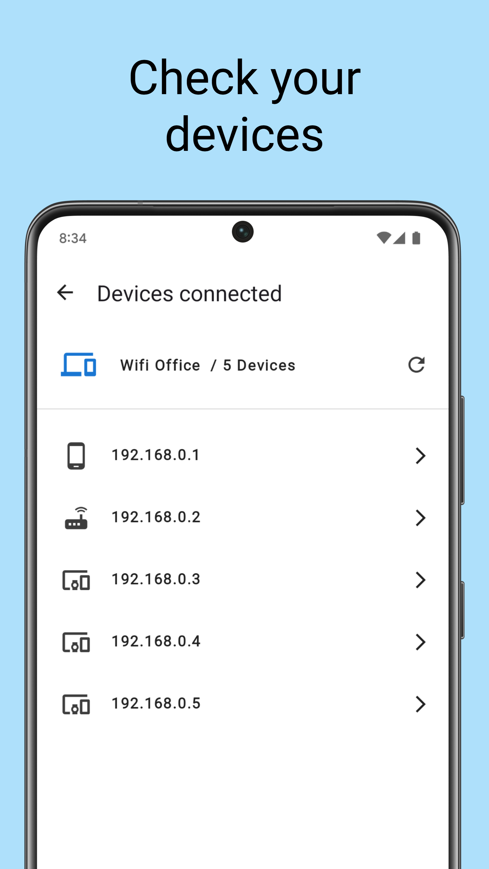 اسکرین شات 4 برنامه Wifi password all in one
