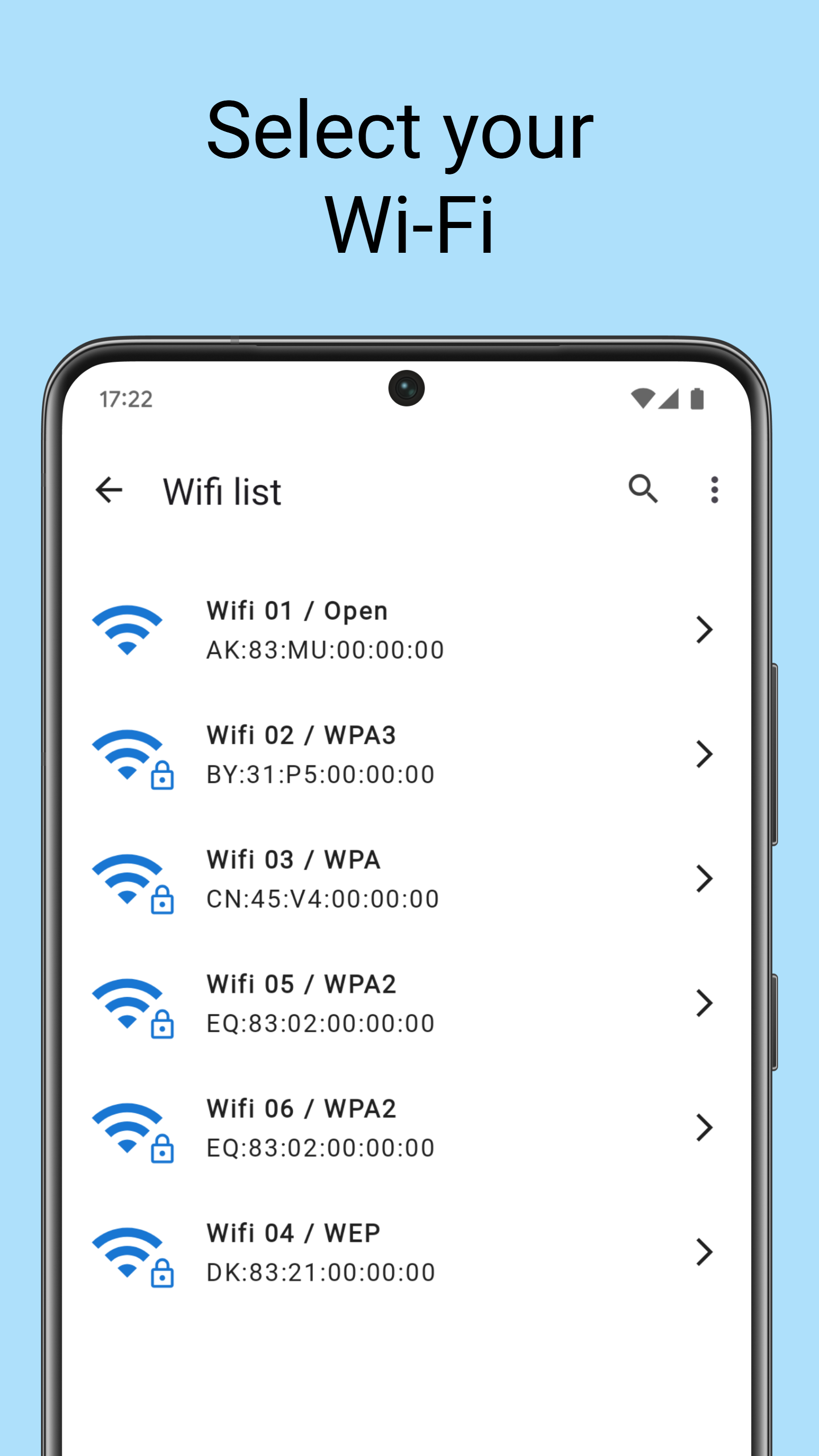 اسکرین شات 2 برنامه Wifi password all in one