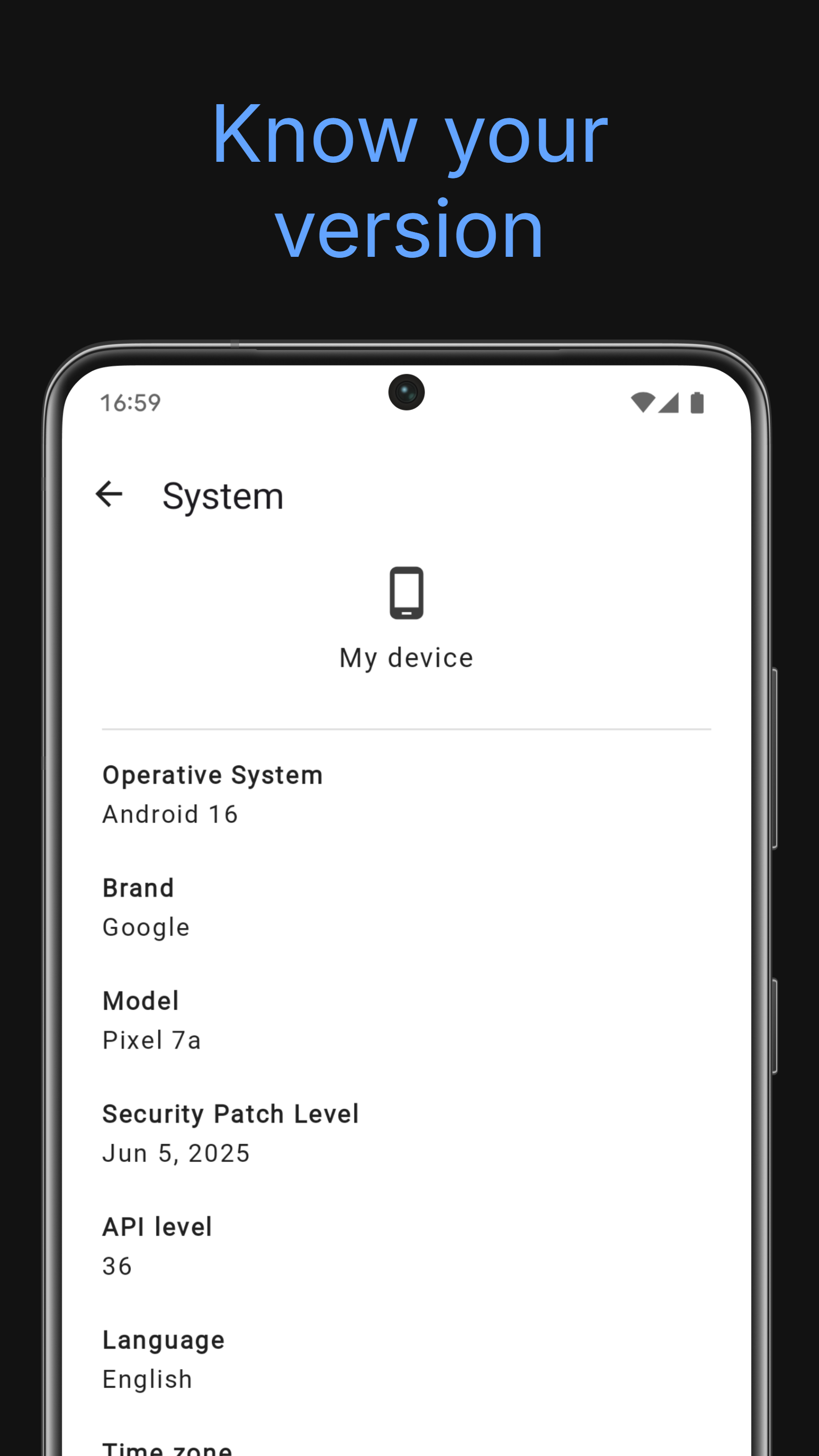 اسکرین شات 3 برنامه System information