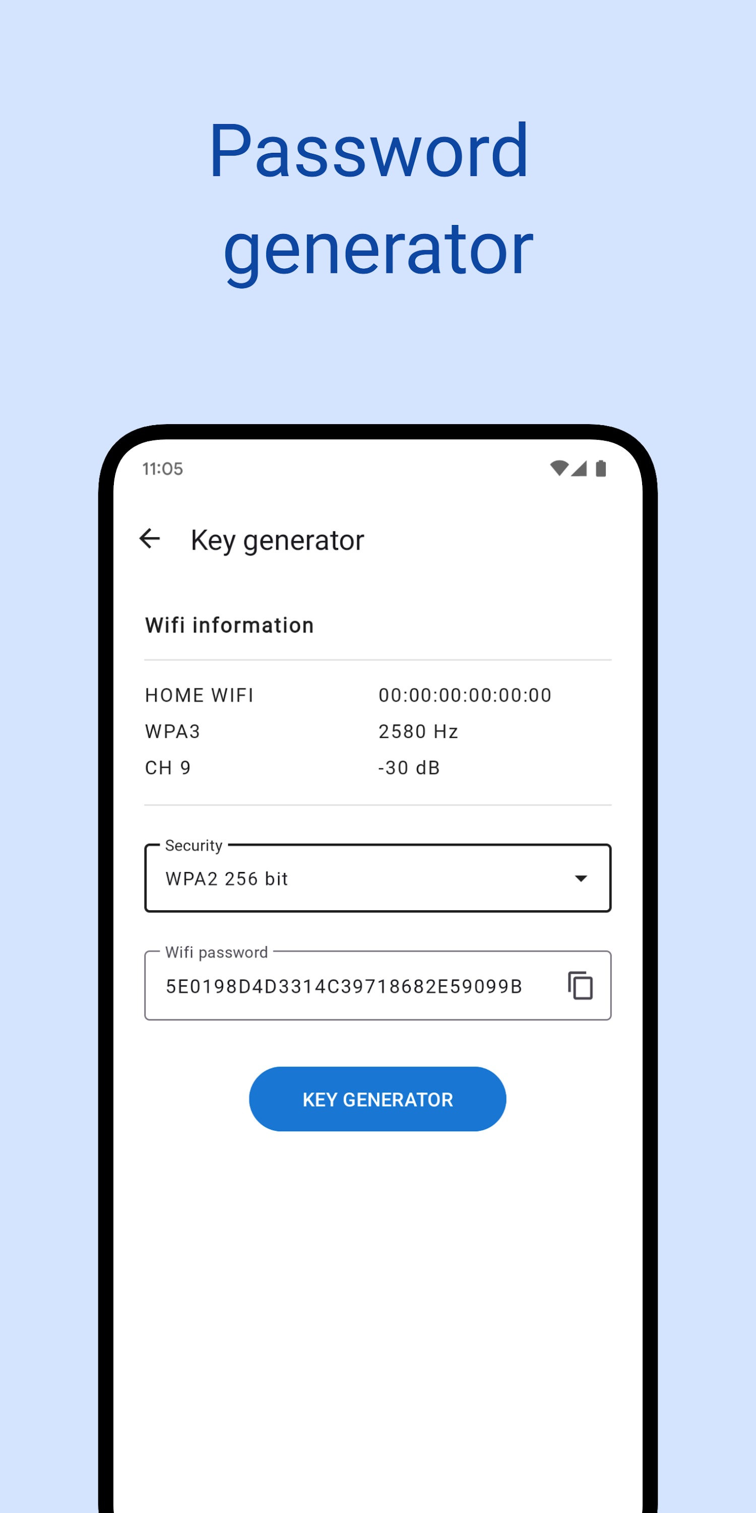 اسکرین شات 2 برنامه Wifi password pro