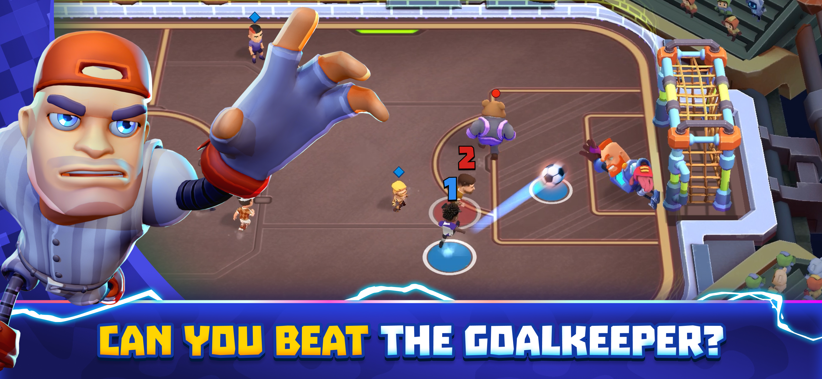 اسکرین شات 5 بازی Goal Battle - PvP Soccer Game