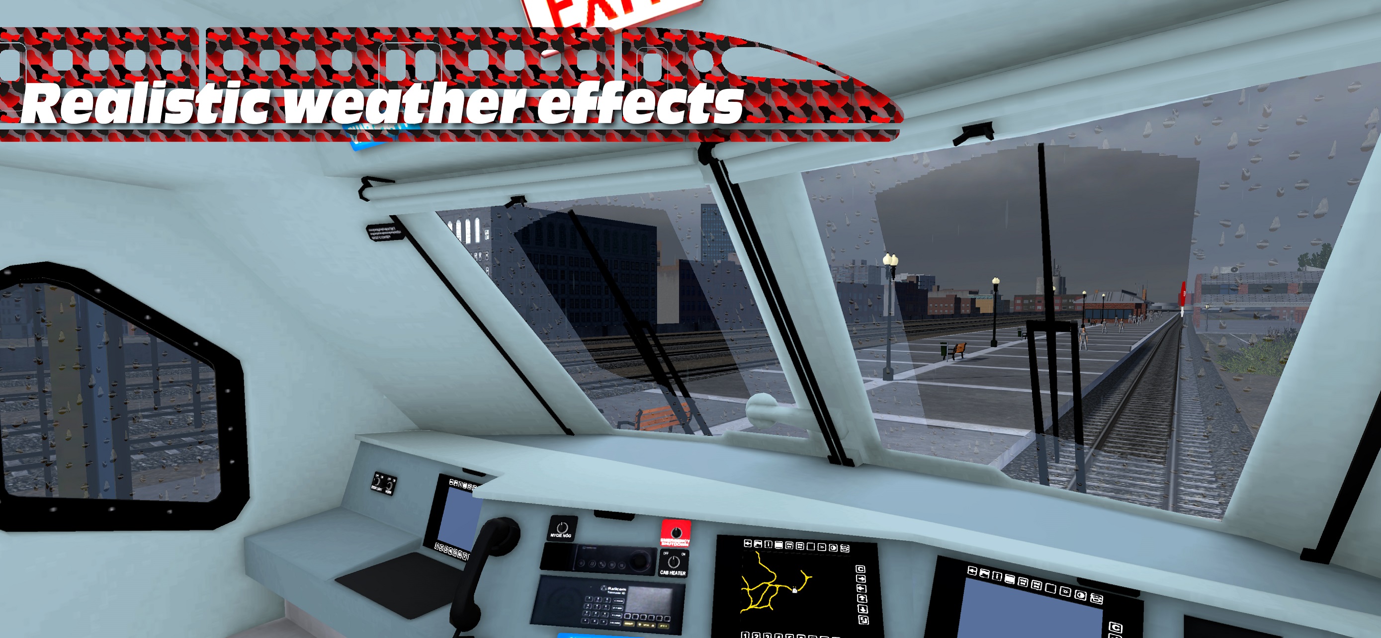اسکرین شات 7 بازی Train Simulator PRO USA