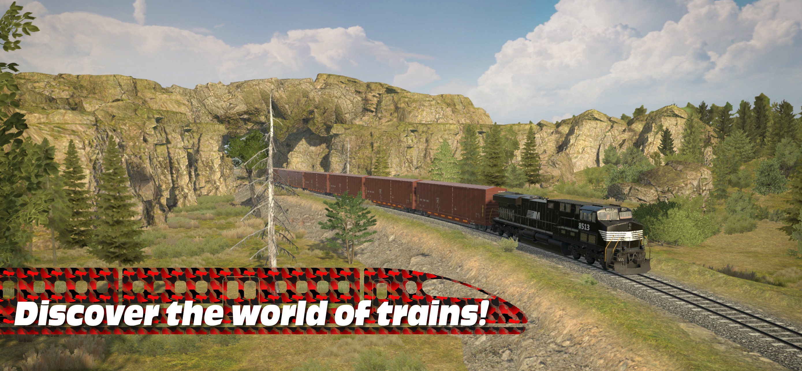 اسکرین شات 1 بازی Train Simulator PRO USA
