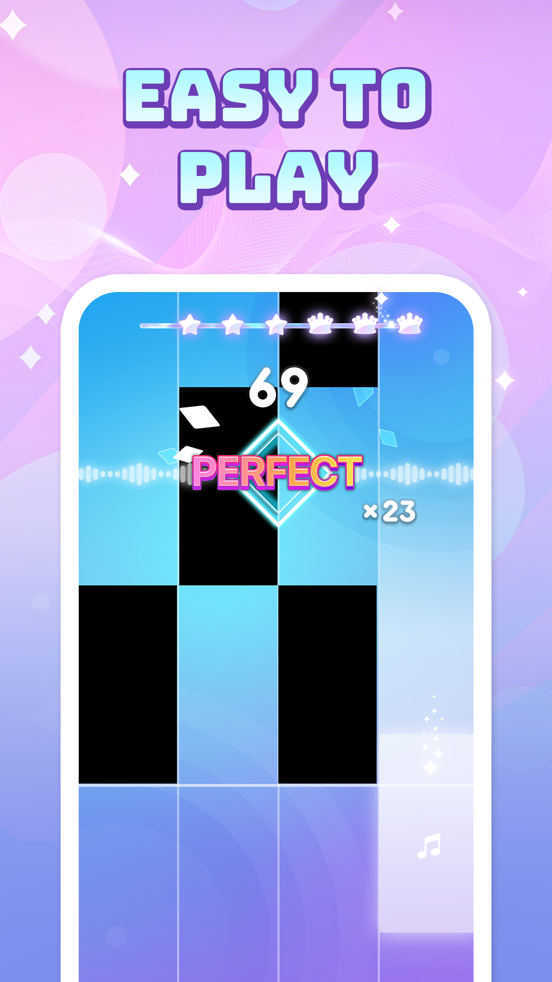 اسکرین شات 2 بازی Pop Piano: Music Games