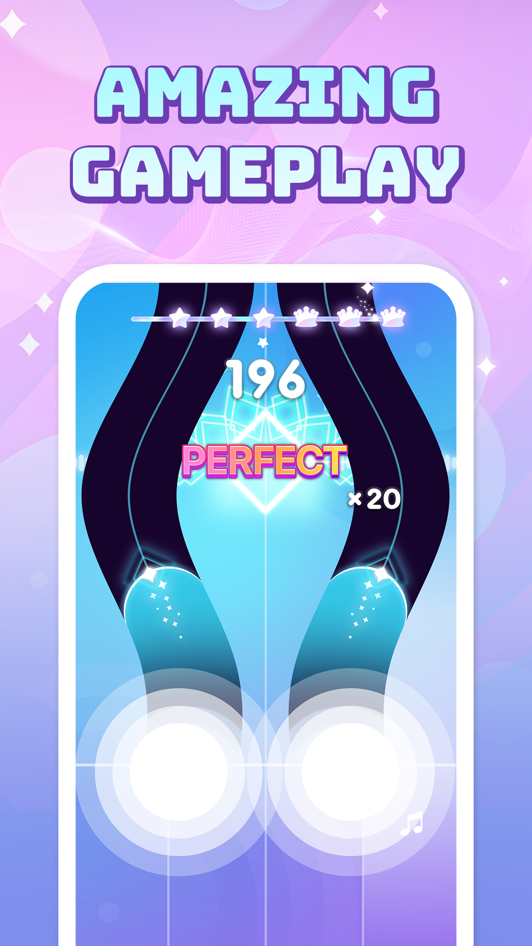 اسکرین شات 3 بازی Pop Piano: Music Games