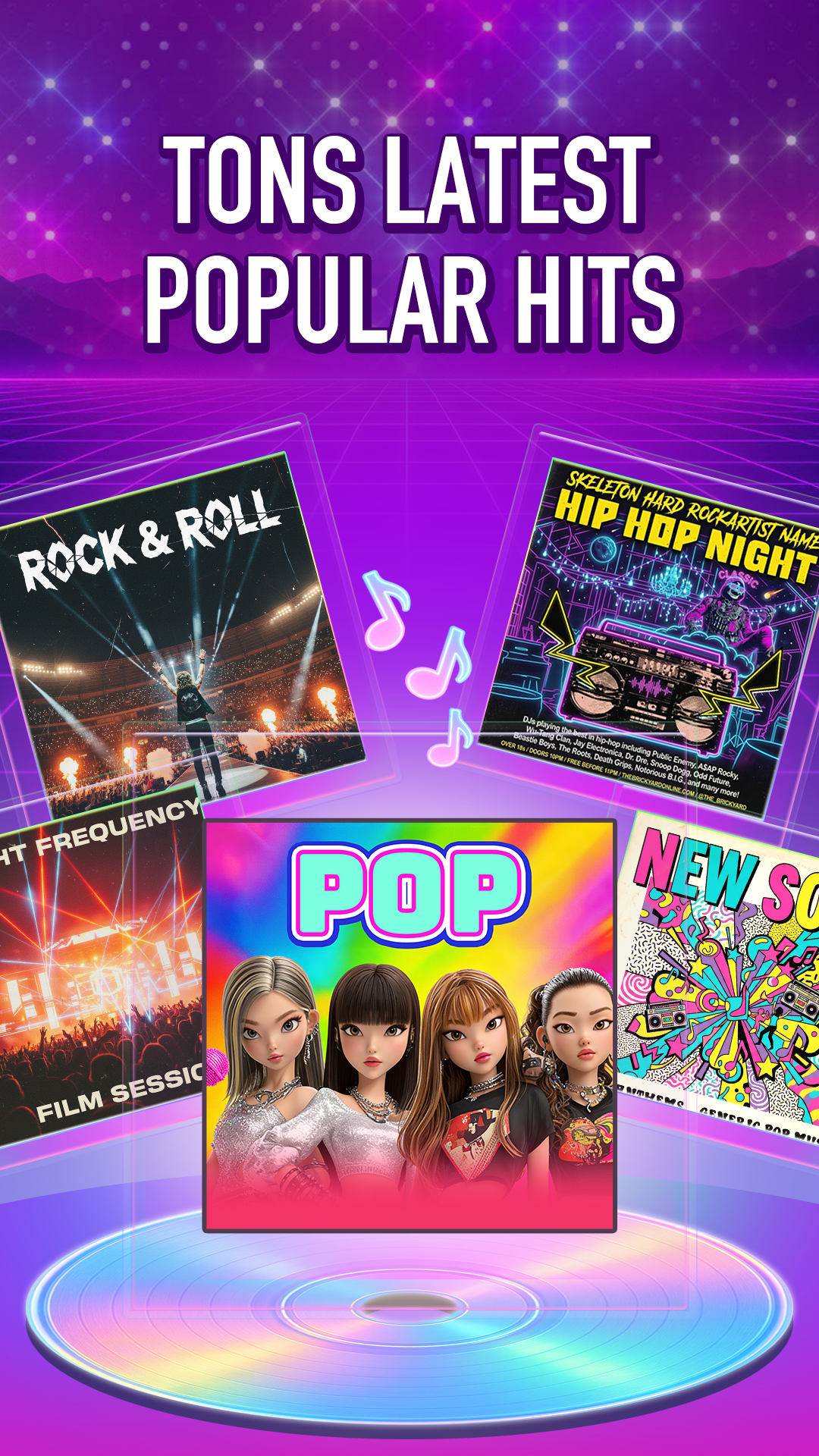 اسکرین شات 5 بازی Piano Ballz Beat: Music Games
