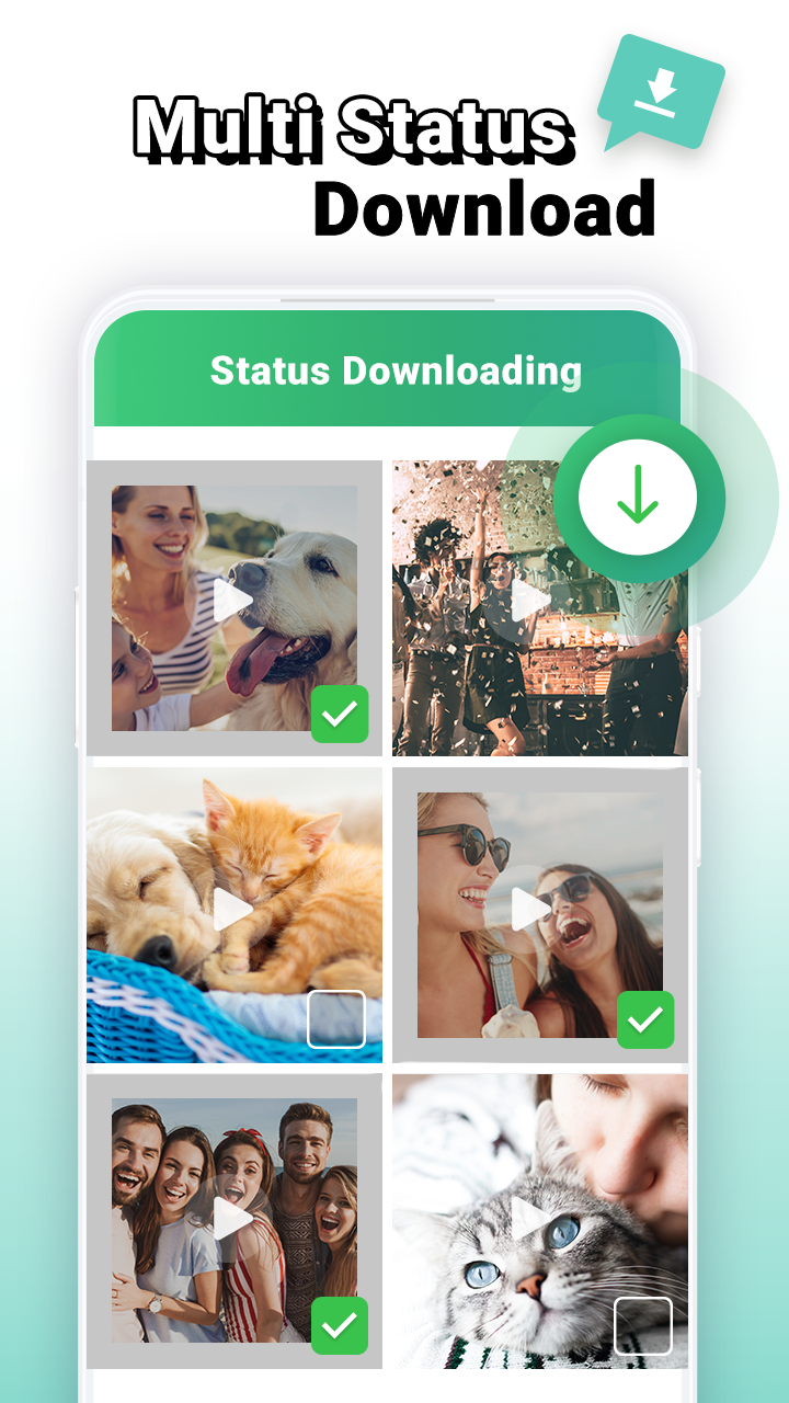 اسکرین شات 1 برنامه Status Saver: Video Downloader