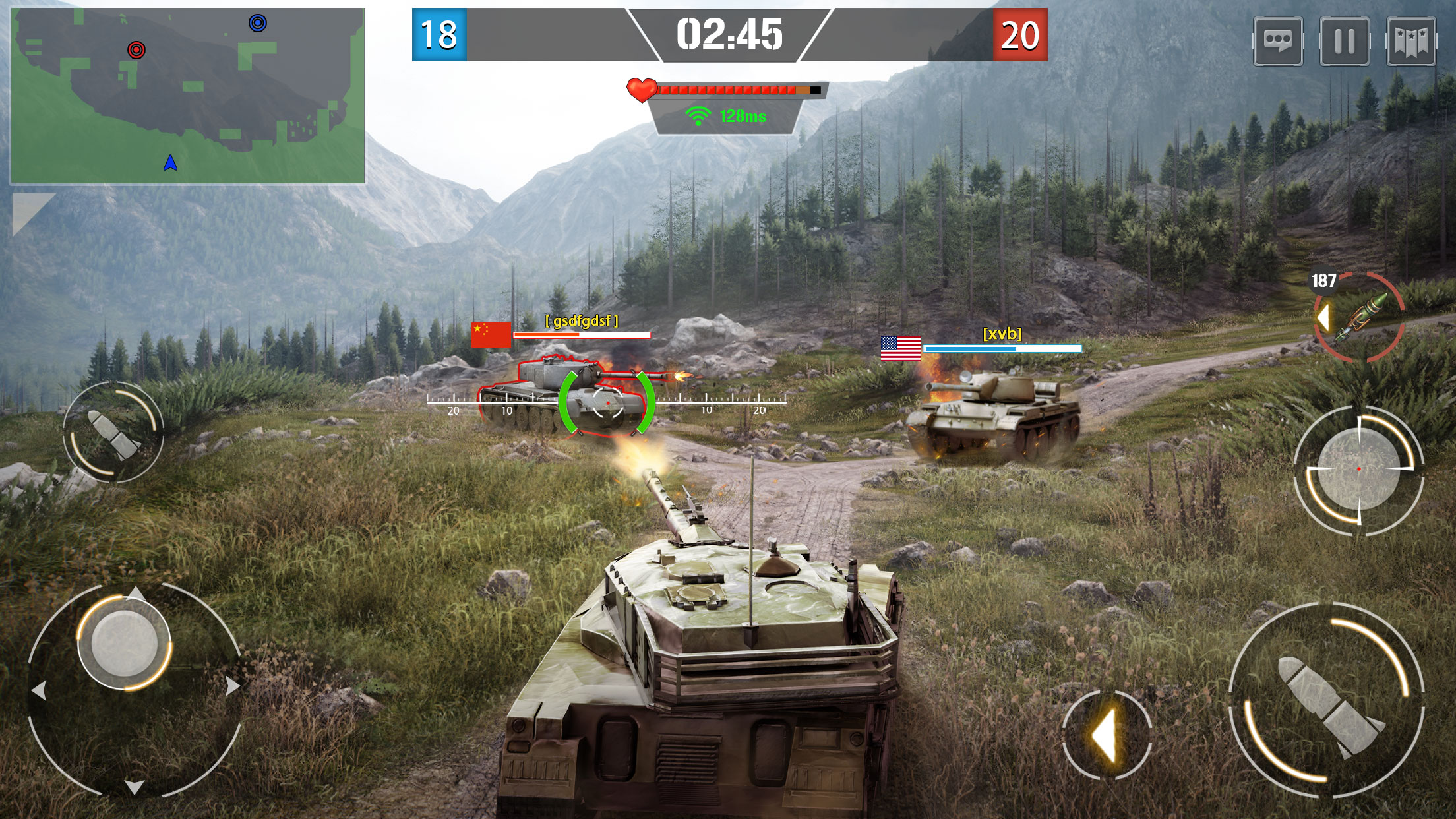 اسکرین شات 4 بازی Furious Tank: War of Worlds