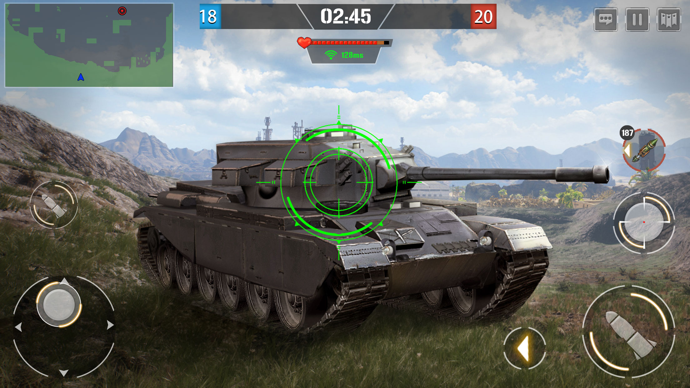 اسکرین شات 6 بازی Furious Tank: War of Worlds