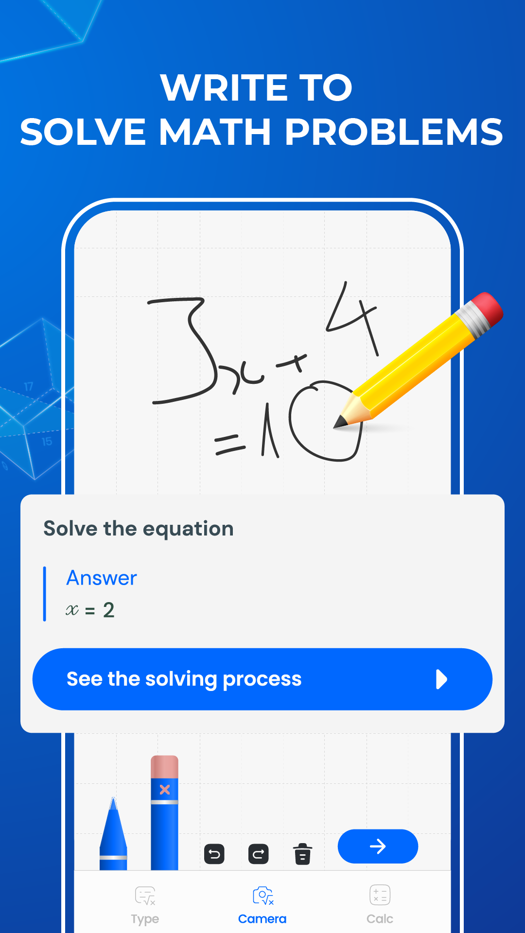 اسکرین شات 5 برنامه Magic Math- Photo Math Scanner