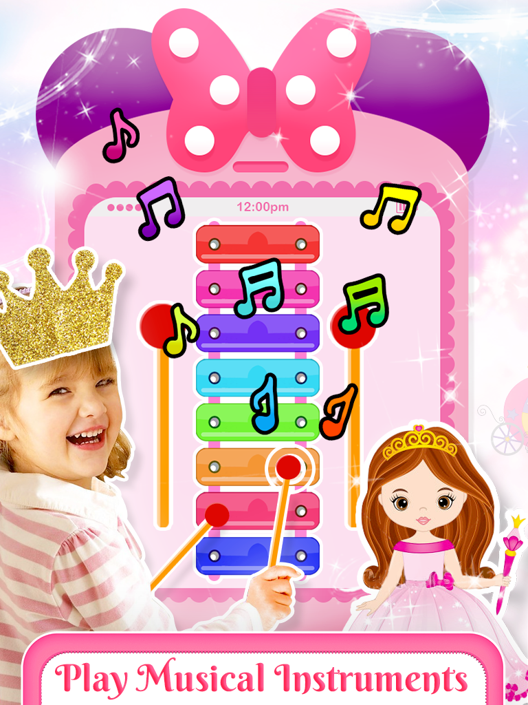 اسکرین شات 1 بازی Baby Princess Phone