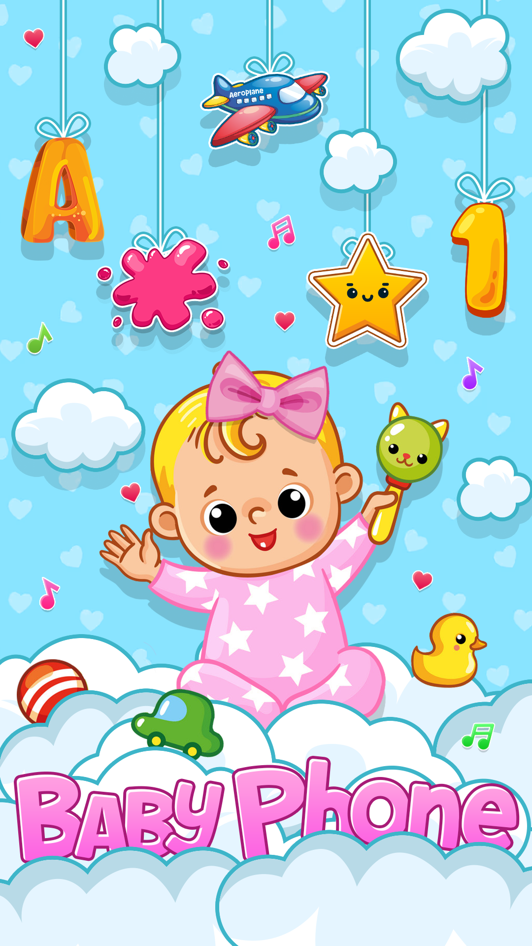 اسکرین شات 1 بازی Baby Phone & Kids Games