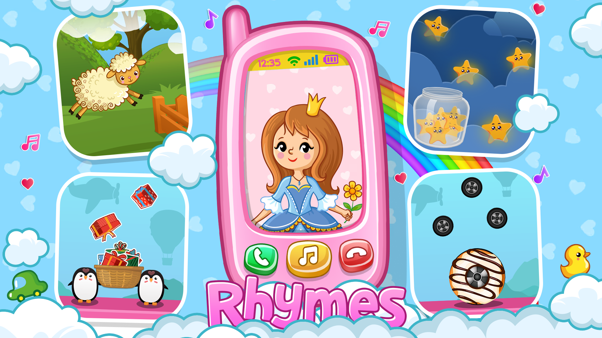 اسکرین شات 5 بازی Baby Phone & Kids Games