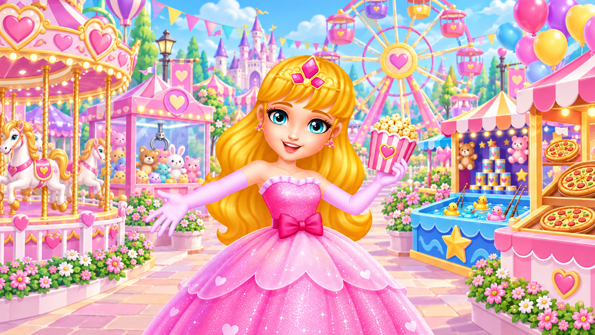 اسکرین شات 6 بازی My Princess Dollhouse Games