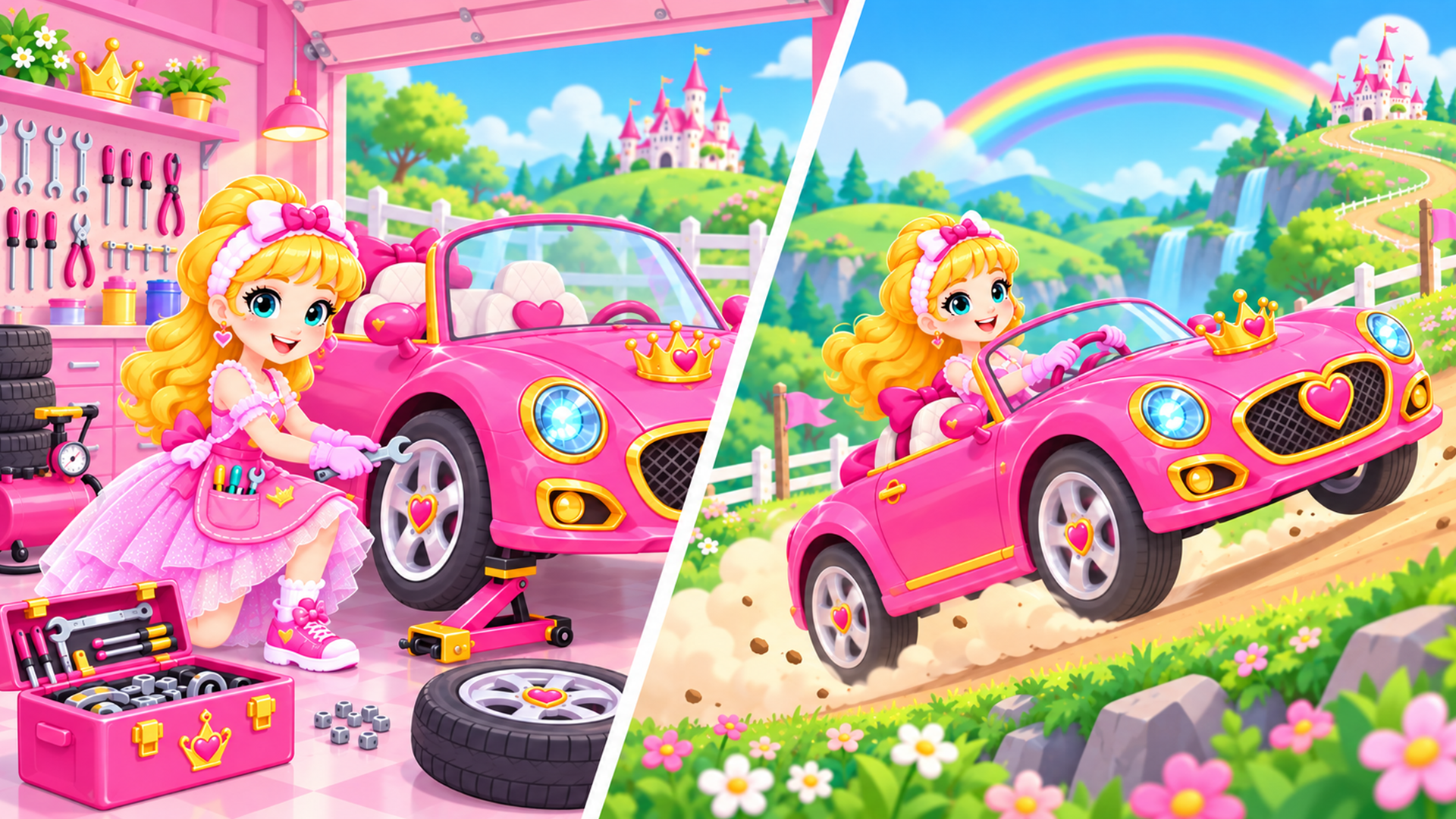 اسکرین شات 2 بازی My Princess Dollhouse Games