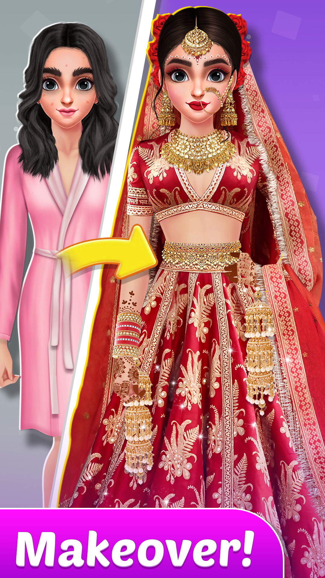 اسکرین شات 2 بازی Indian Fashion: Cook & Style