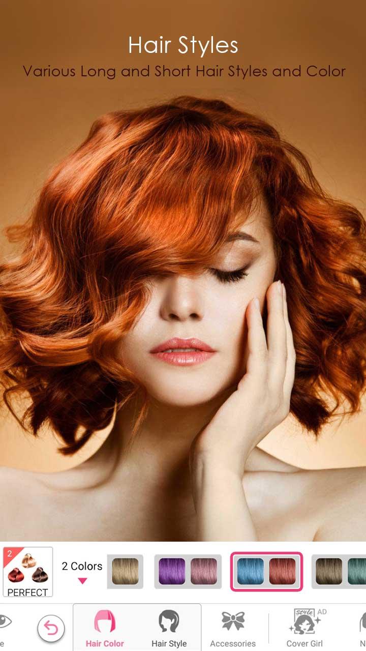 اسکرین شات 4 برنامه Face Beauty Makeup Camera-Self