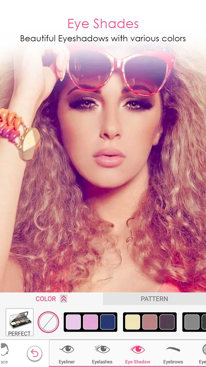 اسکرین شات 6 برنامه Face Beauty Makeup Camera-Self