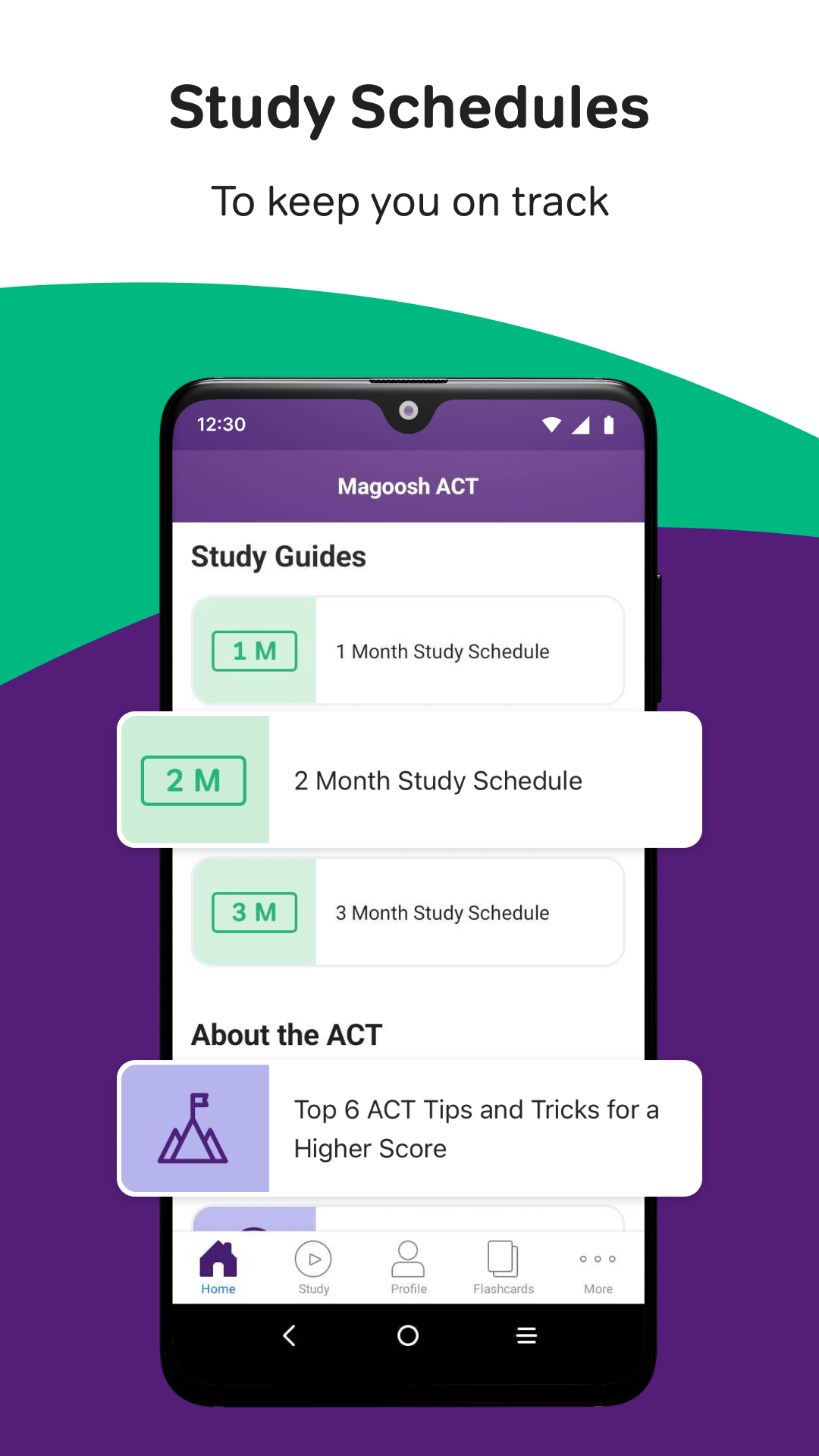 اسکرین شات 4 برنامه ACT Prep & Practice by Magoosh