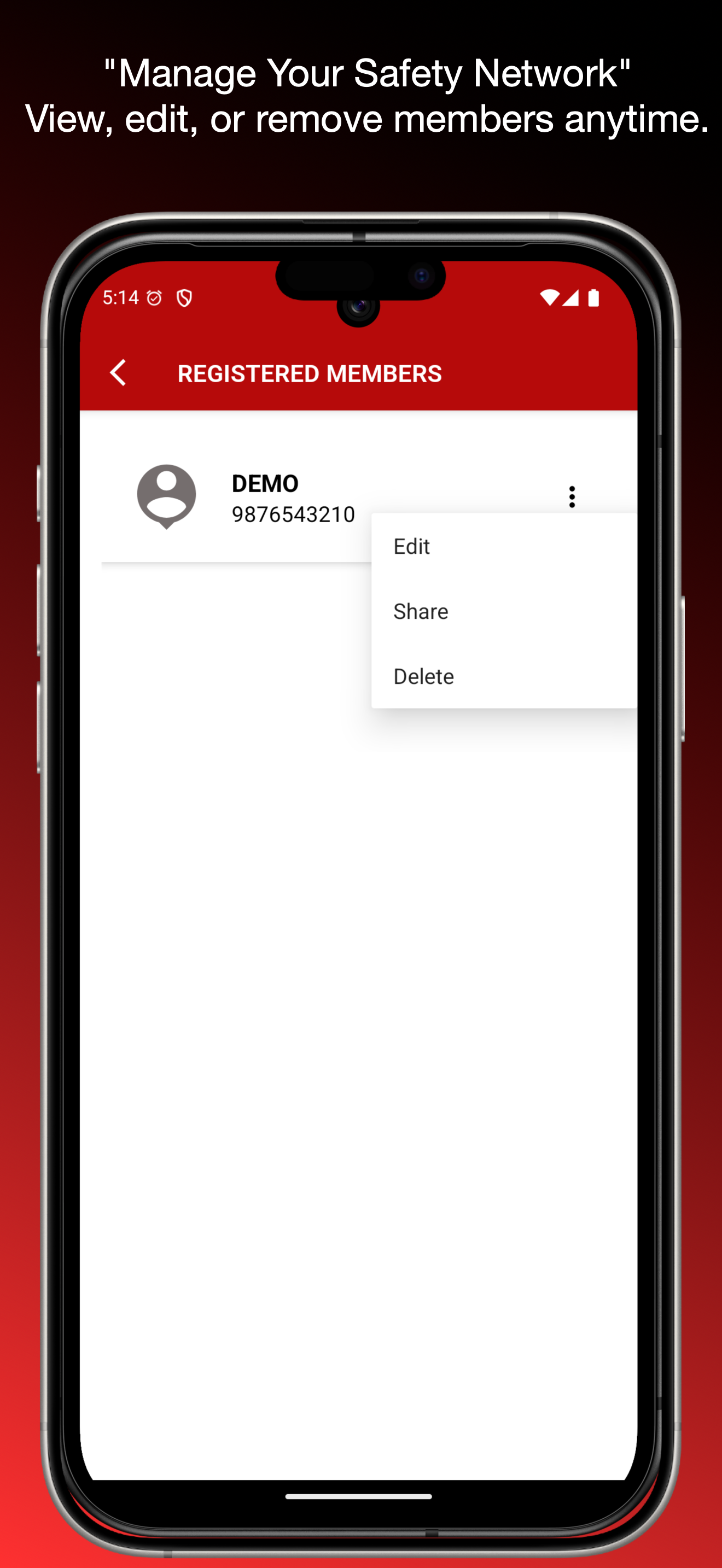 اسکرین شات 7 برنامه SOS  Safety Alert app