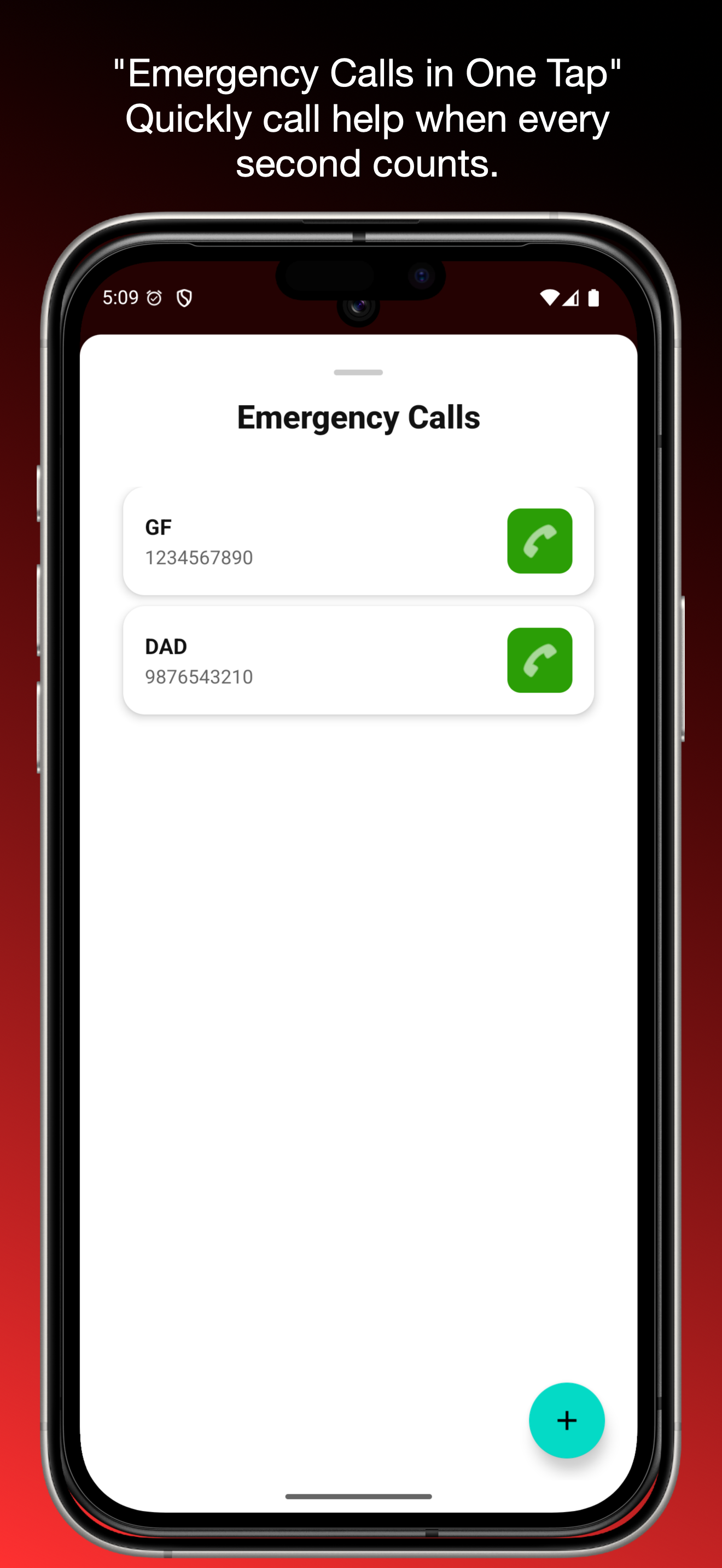 اسکرین شات 3 برنامه SOS  Safety Alert app