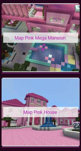 اسکرین شات 8 بازی Pink house with furniture. Craft maps and mods