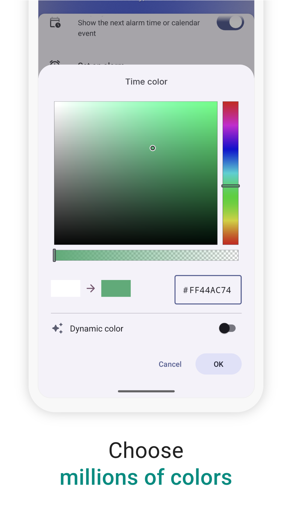 اسکرین شات 4 برنامه Digital Clock Widget