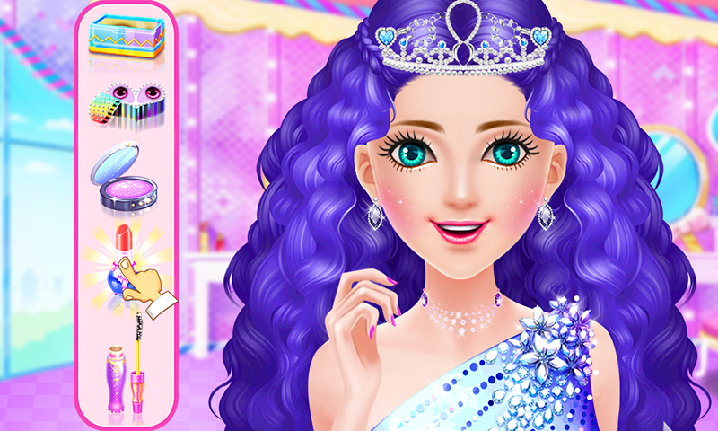 اسکرین شات 2 برنامه Makeup Kit: Doll Makeup Games