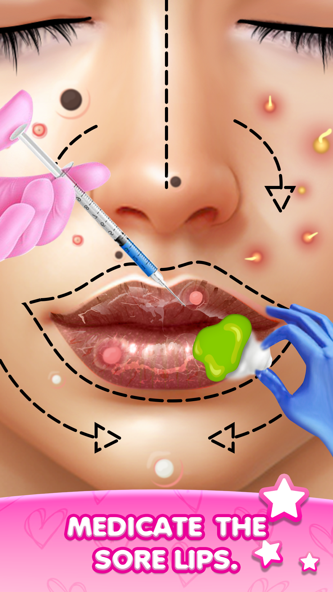 اسکرین شات 5 بازی ASMR Makeup-DIY Makeover Salon