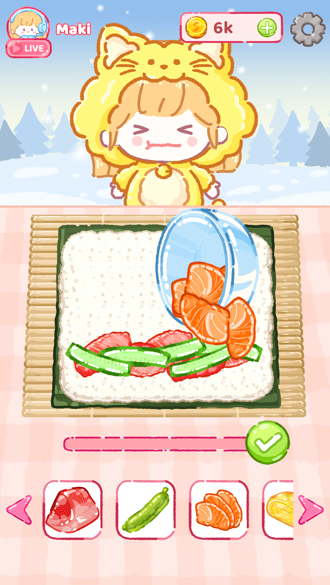 اسکرین شات 6 بازی Sushi Land