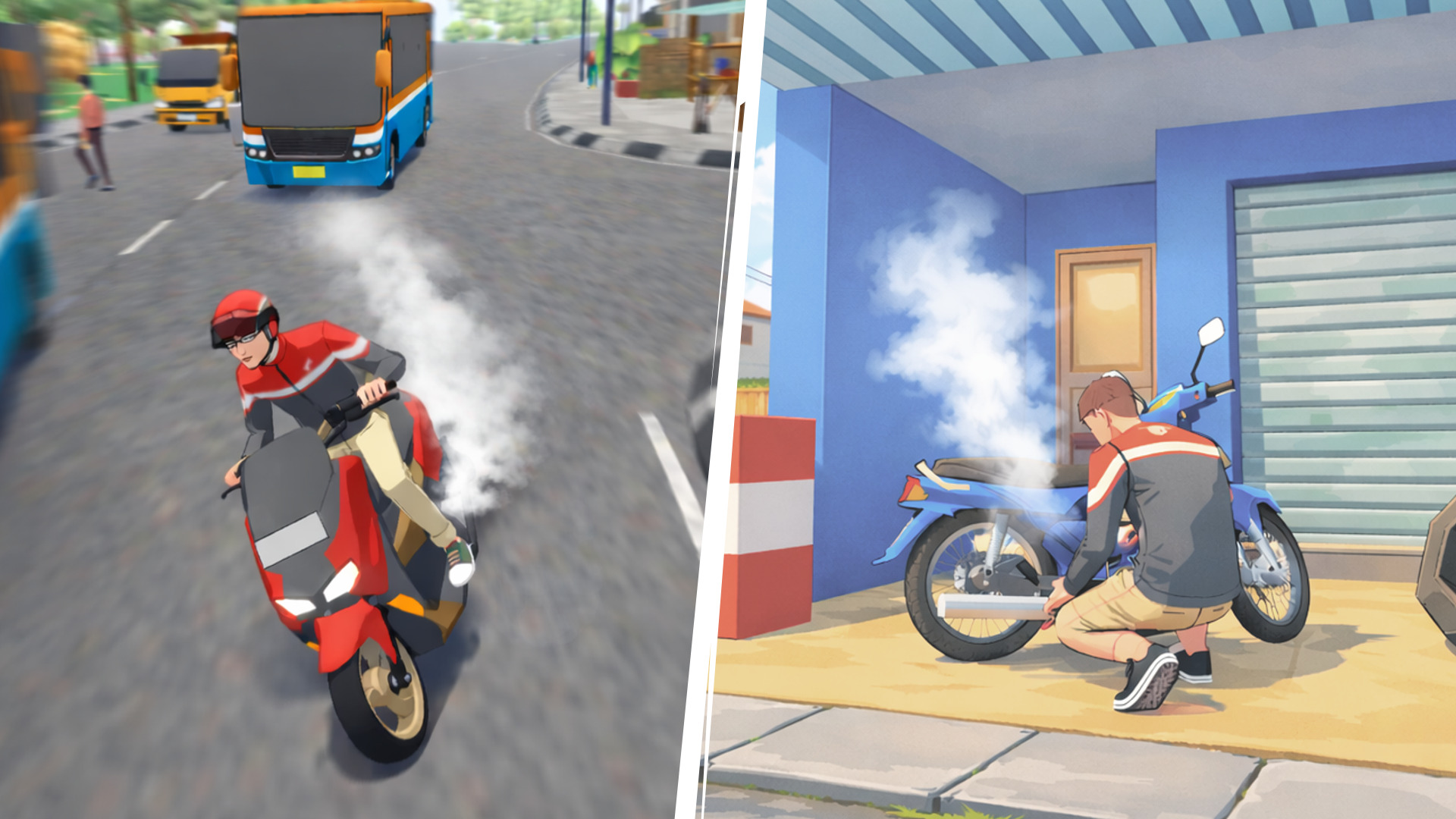 اسکرین شات 4 بازی Ojol Life: Food Delivery Game