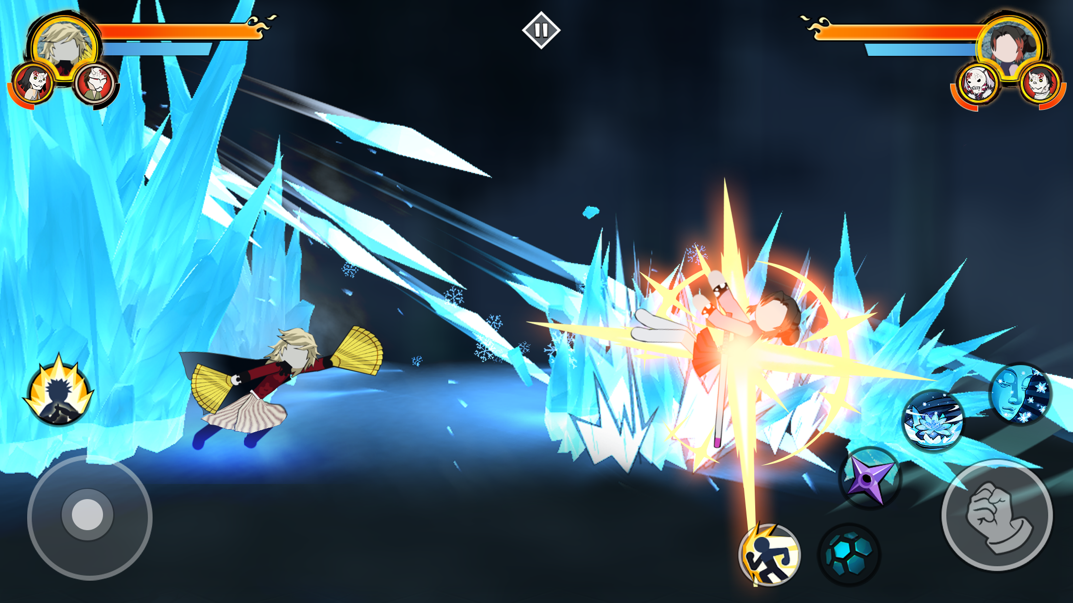 اسکرین شات 3 بازی Stickman Demon Fight Warrior