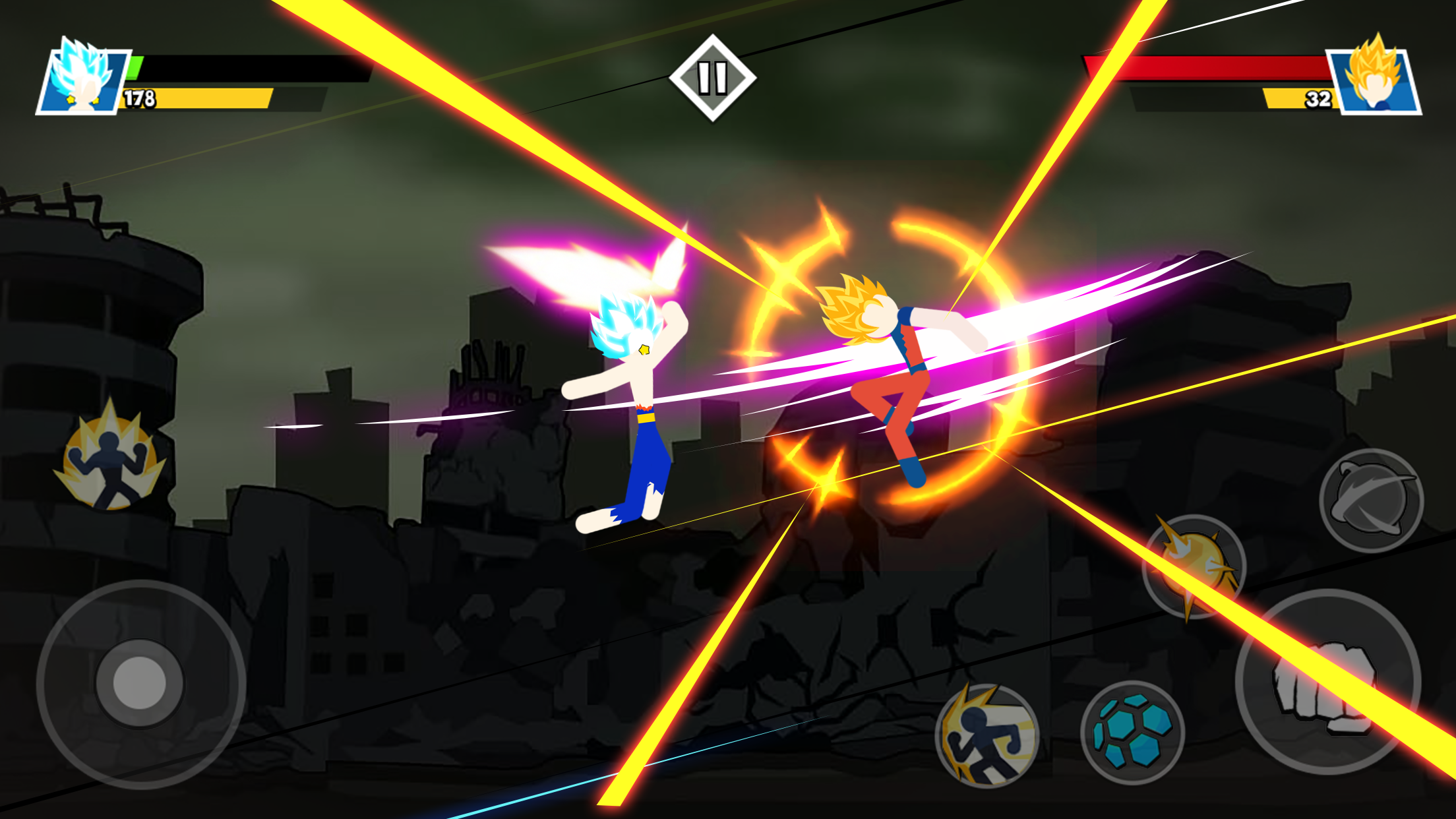 اسکرین شات 3 بازی Stick Warriors Shadow Fight