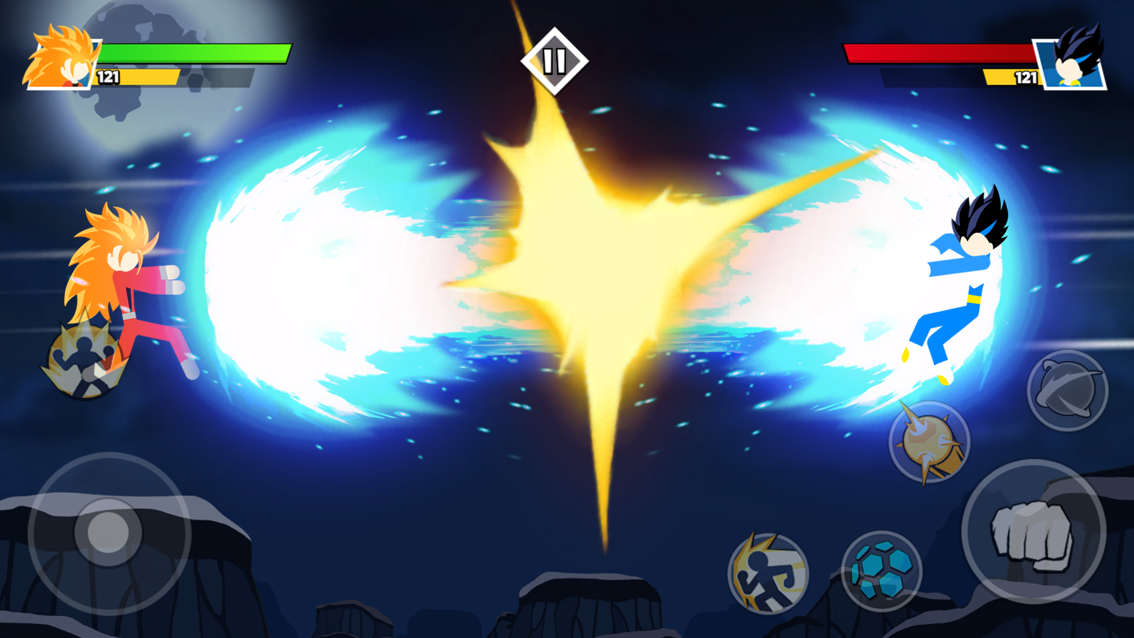 اسکرین شات 1 بازی Stick Warriors Shadow Fight