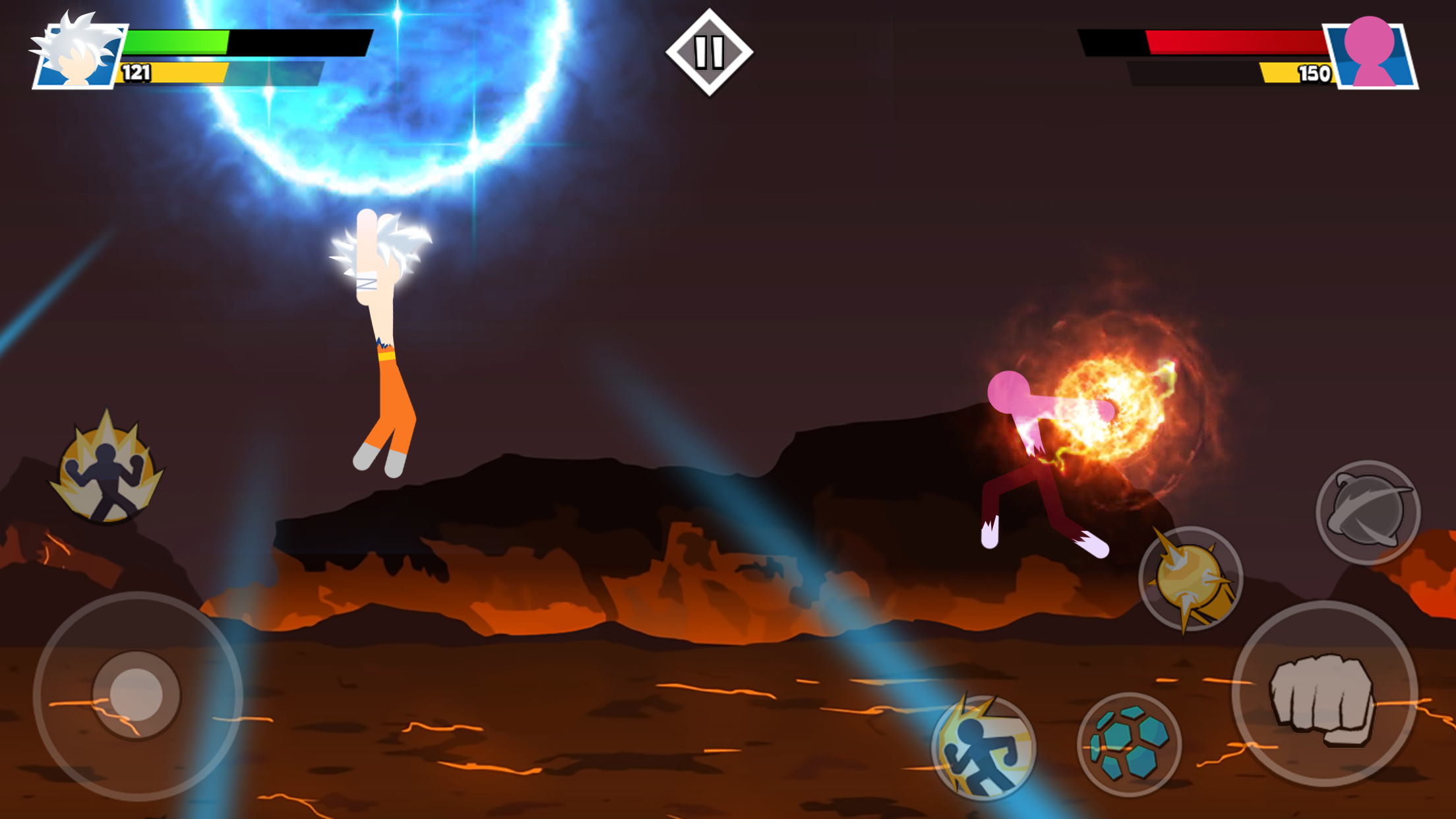 اسکرین شات 2 بازی Stick Warriors Shadow Fight