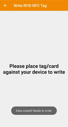 اسکرین شات 8 برنامه NFC app for Android - RFID NFC Tools tag