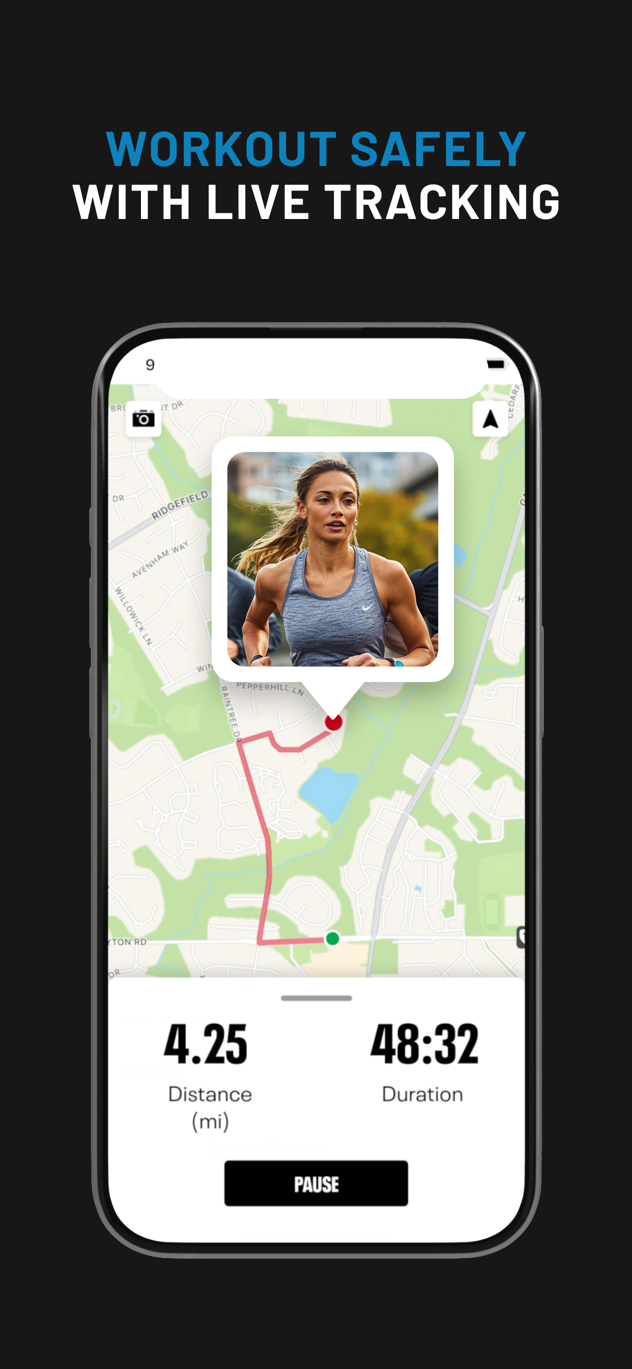 اسکرین شات 4 برنامه Map My Fitness Workout Tracker