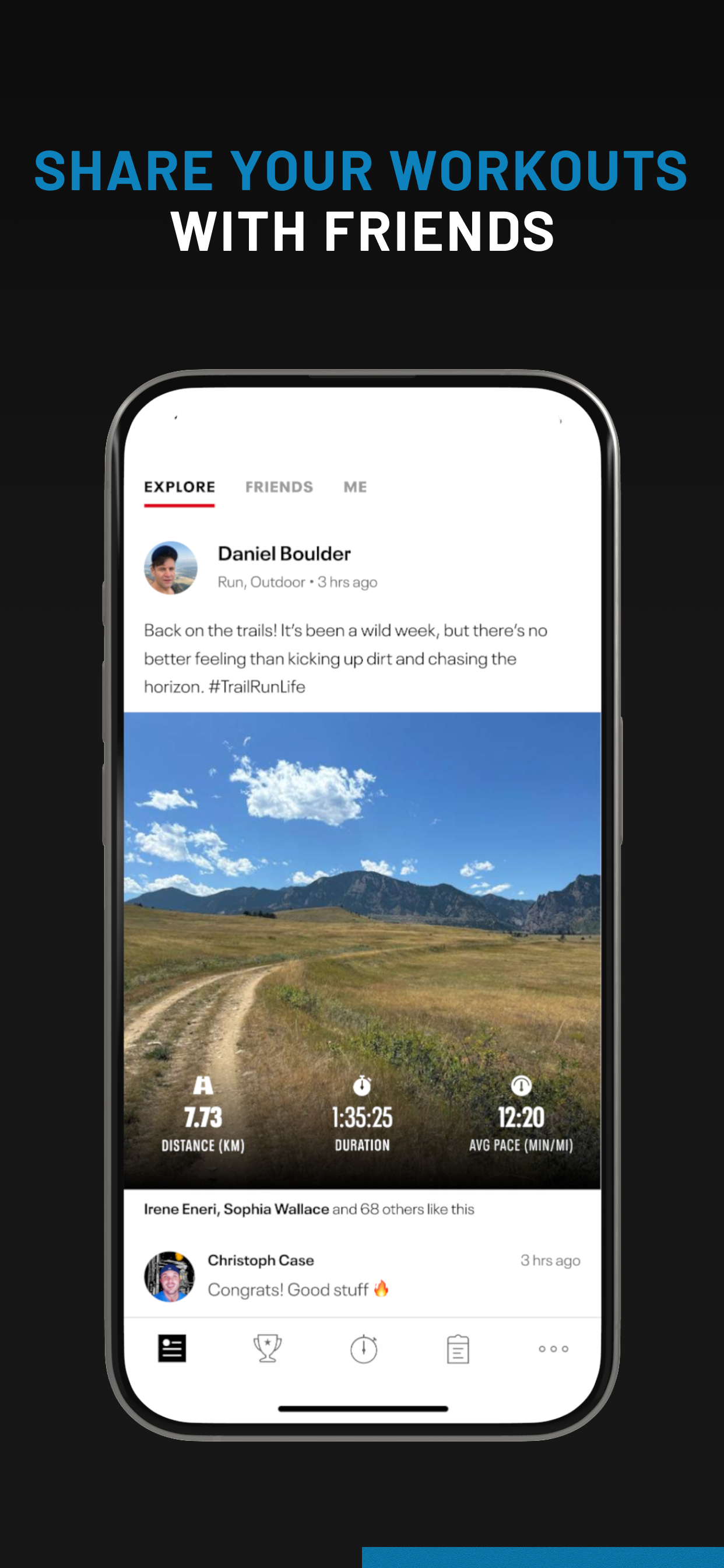اسکرین شات 5 برنامه Map My Fitness Workout Tracker