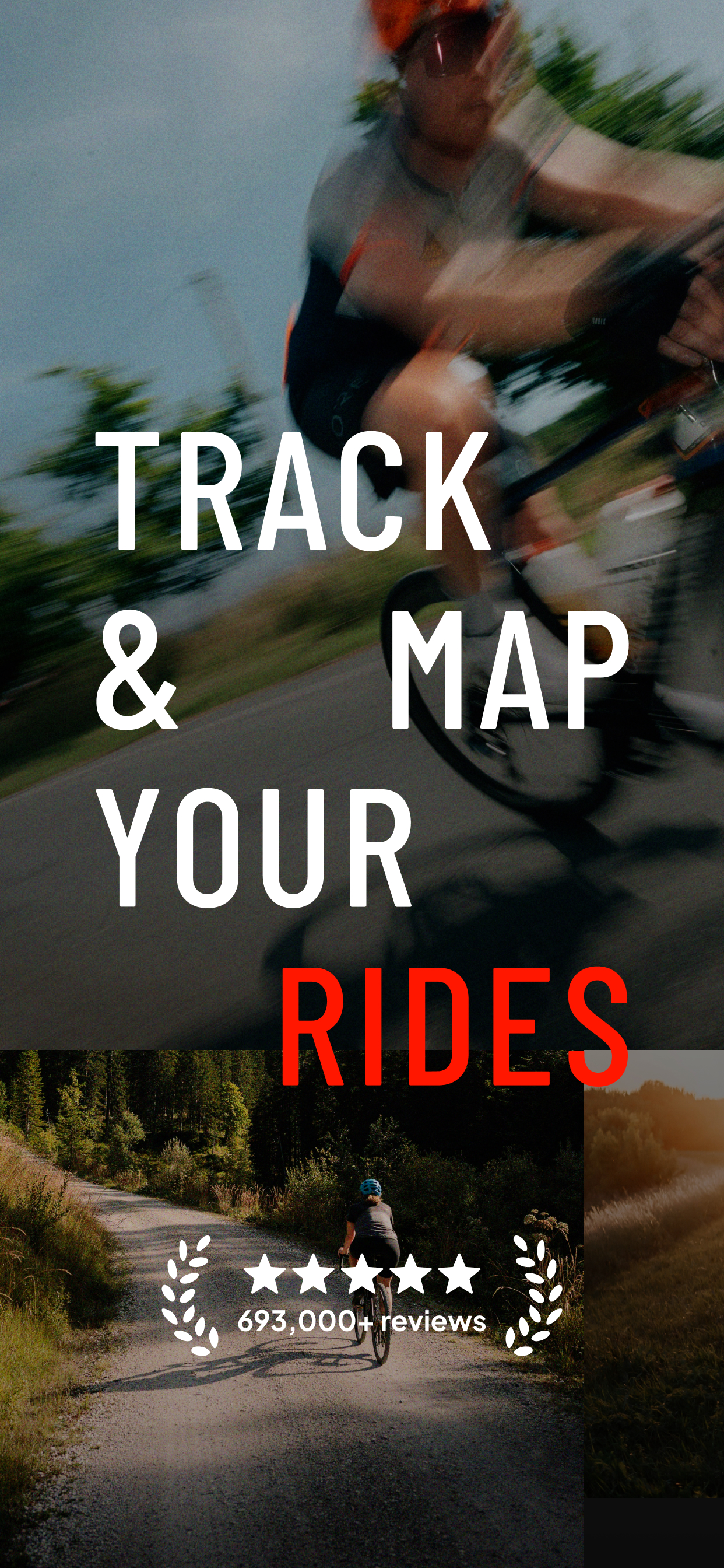 اسکرین شات 1 برنامه Map My Ride With GPS Tracker