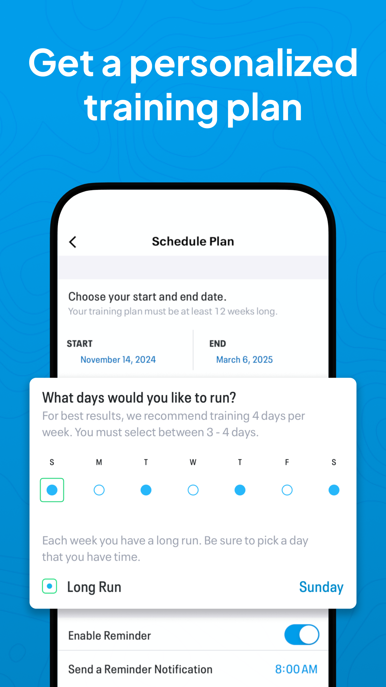 اسکرین شات 3 برنامه Map My Run GPS Running Tracker
