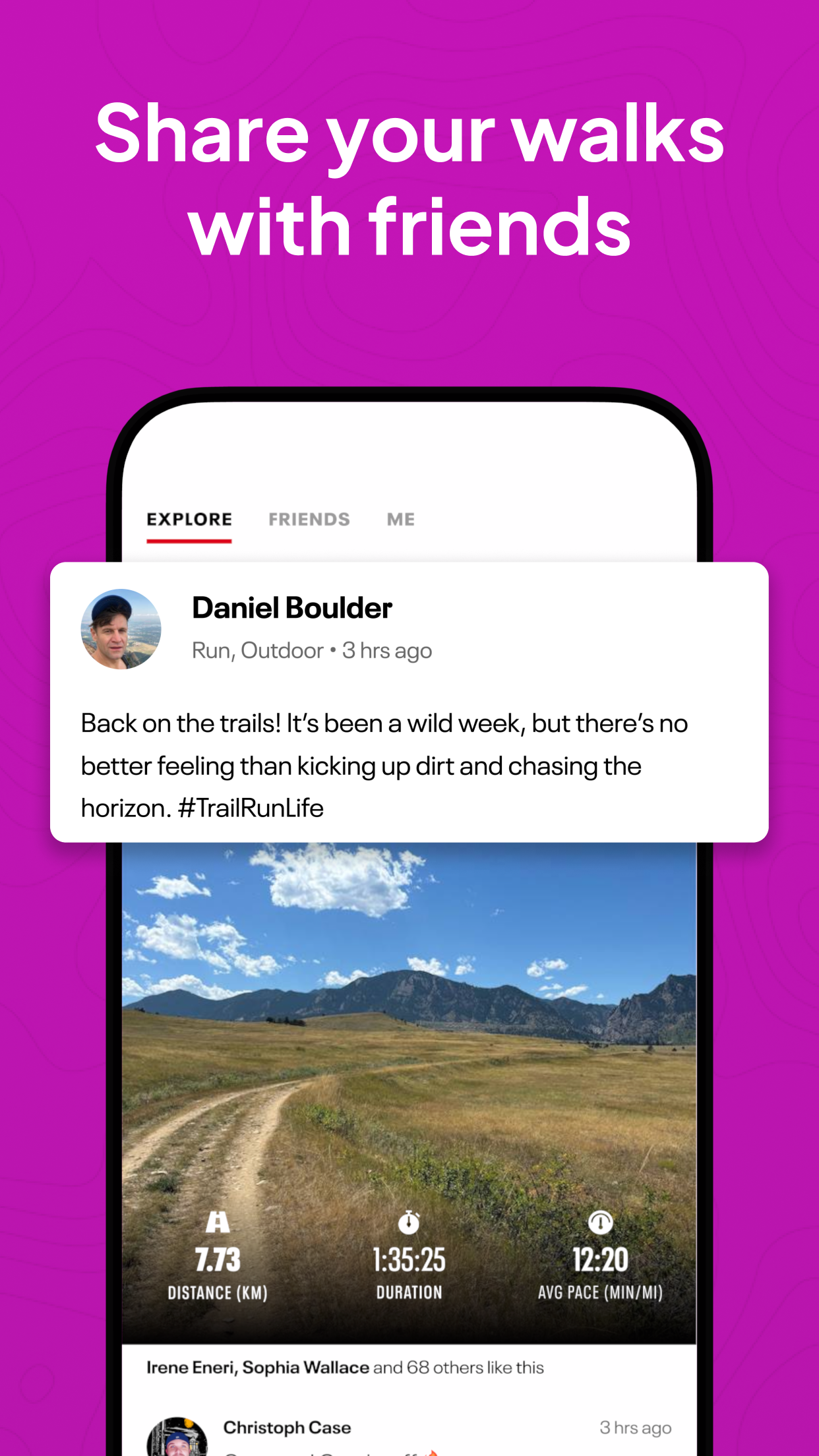 اسکرین شات 5 برنامه Map My Walk: Walking Tracker