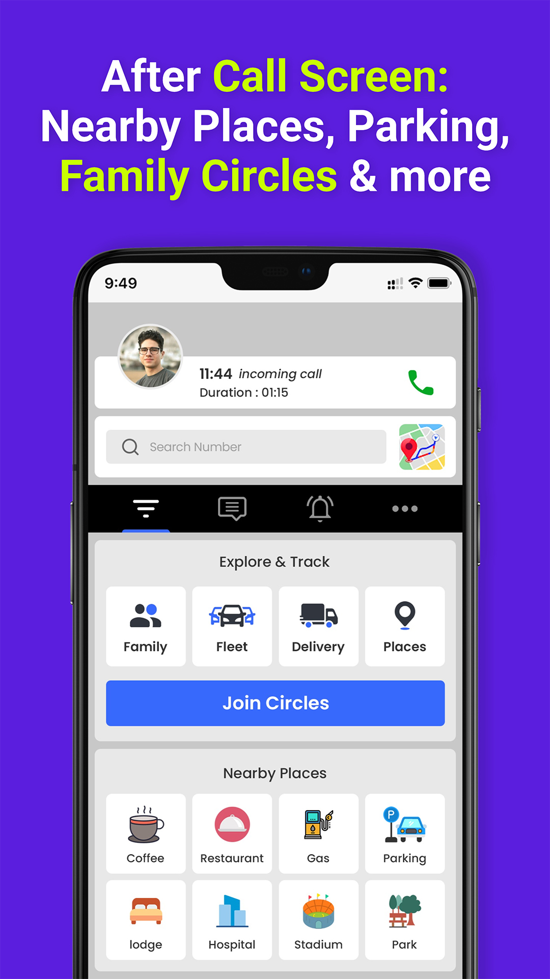 اسکرین شات 4 برنامه GPS, Maps, Driving Directions