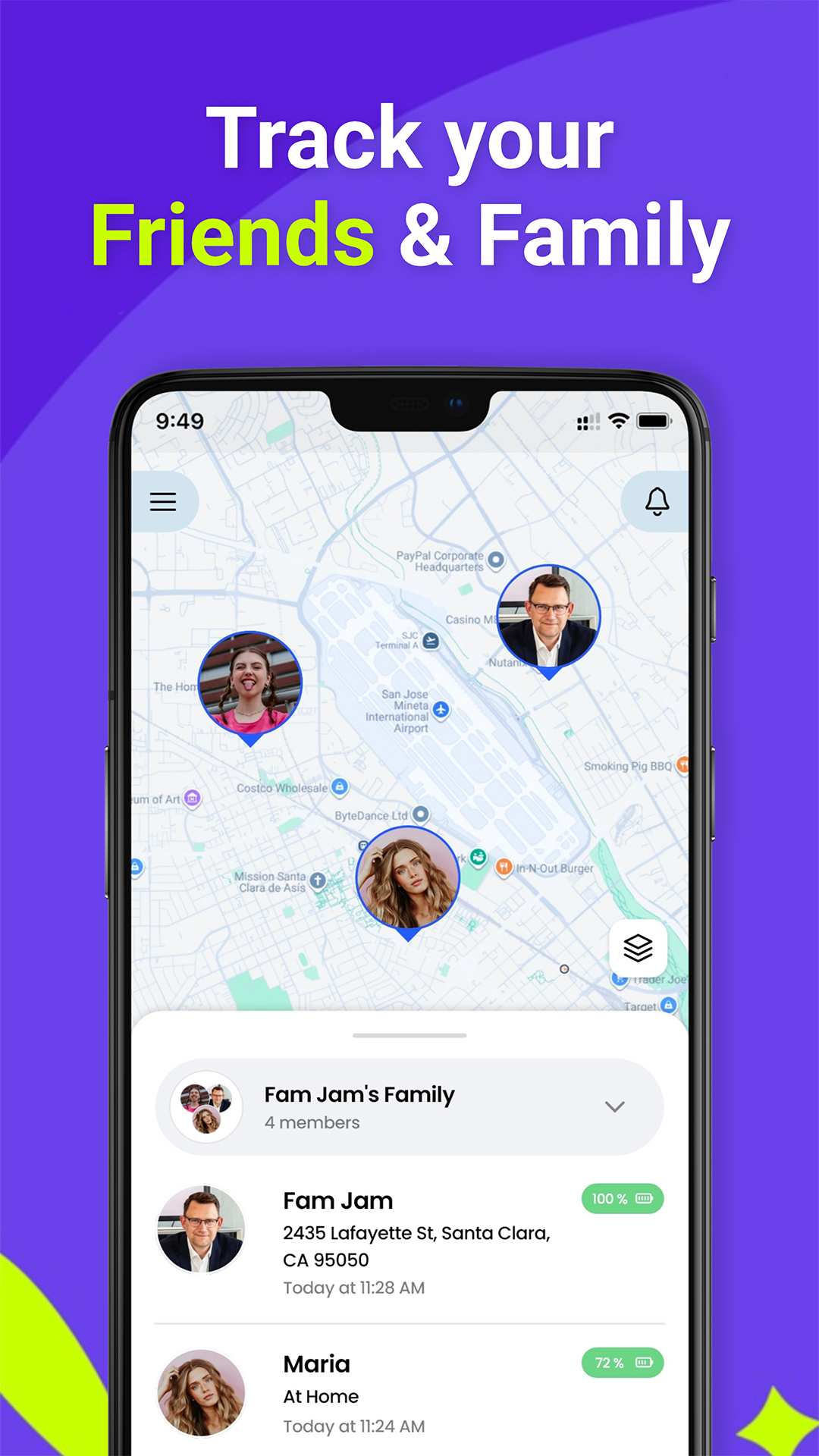 اسکرین شات 6 برنامه GPS, Maps, Driving Directions