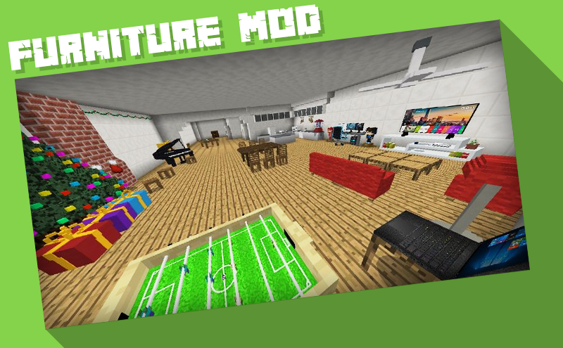 اسکرین شات 1 برنامه Furnicraft Furniture Mod