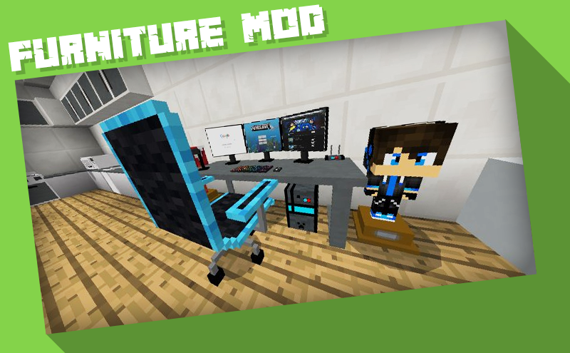 اسکرین شات 5 برنامه Furnicraft Furniture Mod