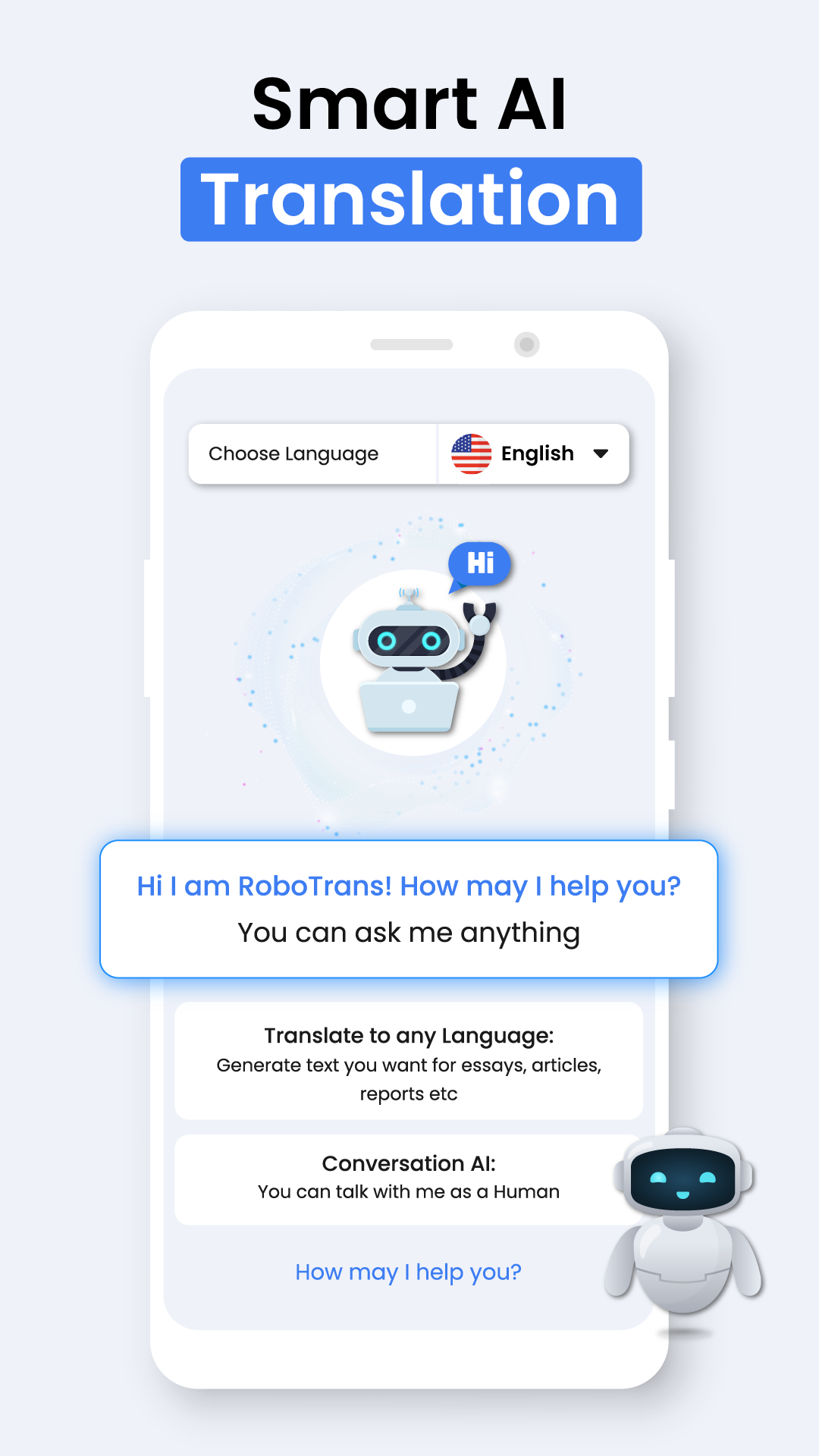 اسکرین شات 5 برنامه Language Translate App