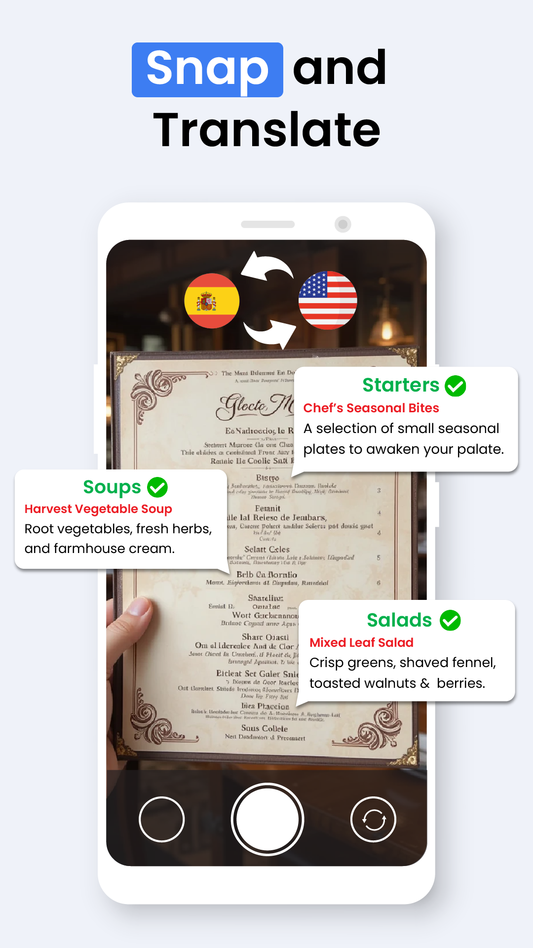 اسکرین شات 3 برنامه Language Translate App