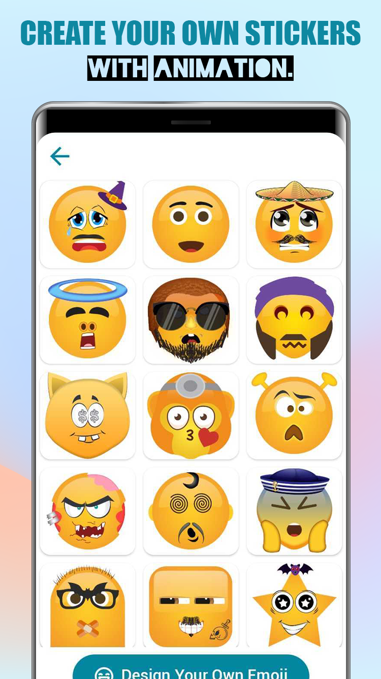 اسکرین شات 3 برنامه Sticker Maker for WhatsApp